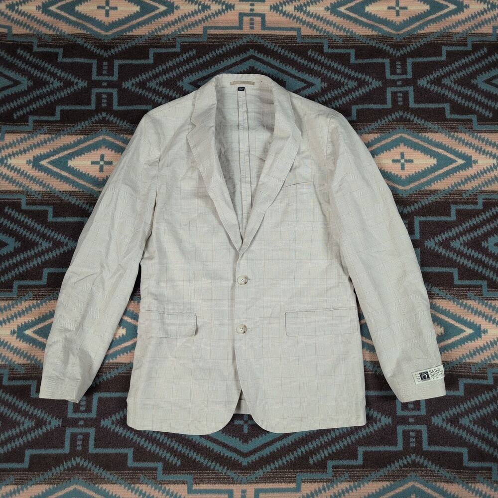 J.Crew Ludlow Slim Fit Blazer 40R Baird McNutt Irish Linen Beige Sport Coat NEW